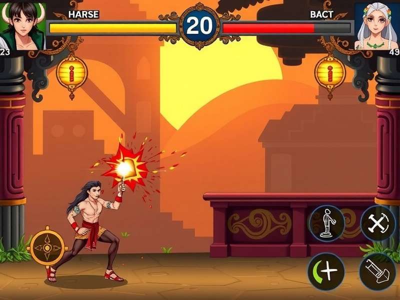 Indian Anise Saga battle system Indian Anise Saga combat screenshot